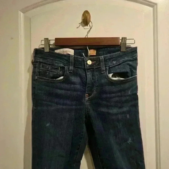 P7023 pilcro and a letter press medium wash skinny jeans size 27in - Picture 3 of 8